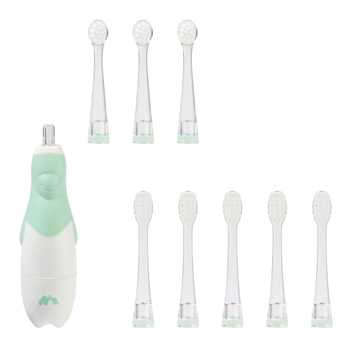 Baby Schallzahnbürste mit Wechselaufsätzen für Kinder
