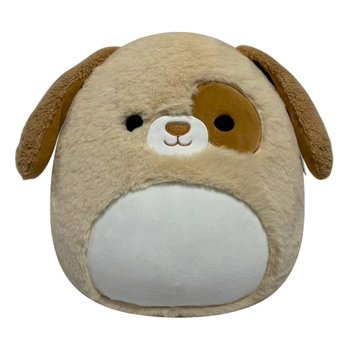 Original Squishmallows Fuzz-A-Mallows Plush Harris the Light Brown Dog 30cm