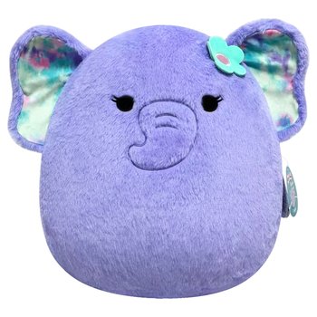 Original Squishmallows Fuzz-A-Mallows Plush Anjali the Purple Elephant 40cm
