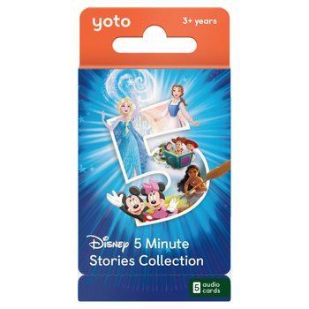 Yoto Disney 5 Minute Stories Collection Card 5 Pack