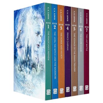 The Chronicles of Narnia by C.S. Lewis 7 Book Collection Box Set
