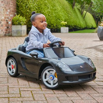 Porsche Carrera GT Car 12V Electric Ride On with Remote Control Black