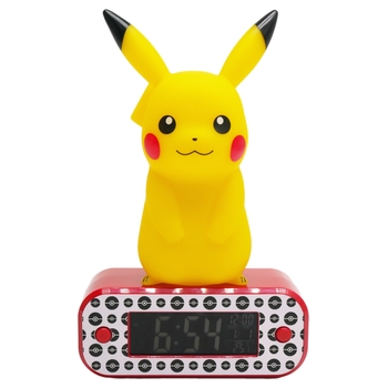 Pokémon Pikachu Wecker mit Leuchtfigur