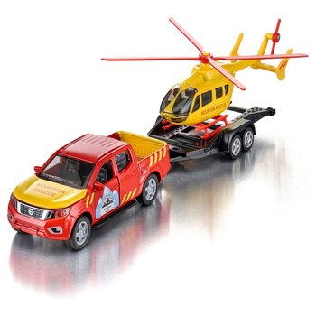 SIKU Super 2570 Nissan Navara mit Helikopter