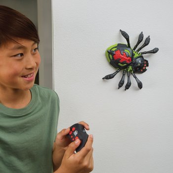 Hex Bots Roboter Spielzeug Wandflitzer-Spinne mit Fernbedienung