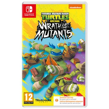 Teenage Mutant Ninja Turtles Arcade: Wrath of the Mutants Nintendo Switch Code in Box