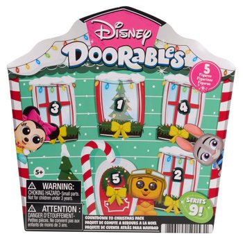 Disney Doorables - Coffret Figurines Compte à Rebours Noël Série 9