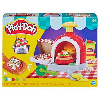 Play-Doh Playset Stamp and Spin Pizza with 5 Play-Doh Tubs