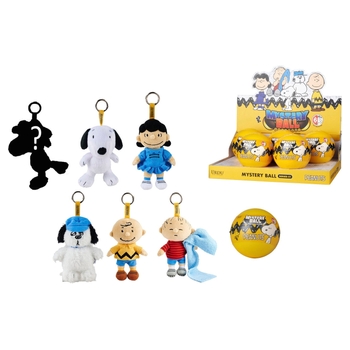 URDU X Peanuts Plüsch-Schlüsselanhänger sortiert