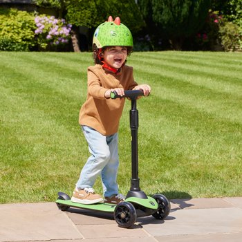 Lamborghini Scooter with Colour LED Wheels Green