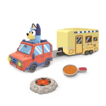 VTech Tut Tut Baby Flitzer Blueys Familienauto mit Wohnwagen