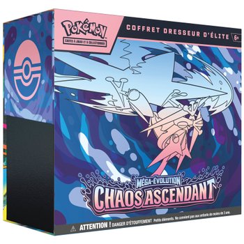 Pokémon - Coffret Dresseur d'Élite ME04 Méga-Évolution Chaos Ascendant