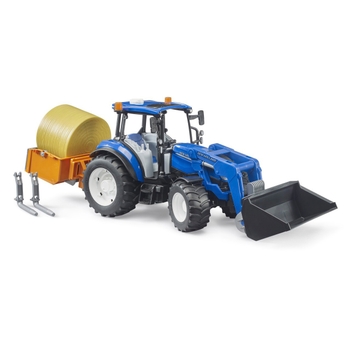 Bruder New Holland T5.120 Tractor with Front Loader