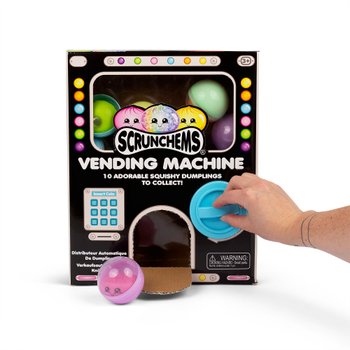 Scrunchems Squishy Bao Bun Dumpling Vending Machine