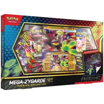 Pokémon Karten Premium-Kollektion Mega-Zygarde-ex mit 8 Booster Packs