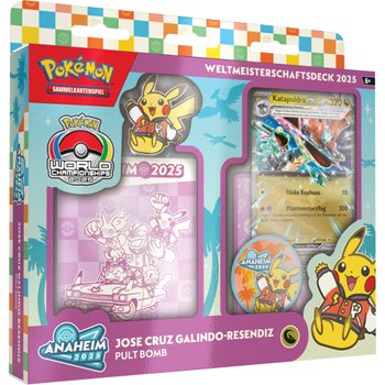 Pokémon Karten Weltmeisterschaftsdeck 2025 sortiert