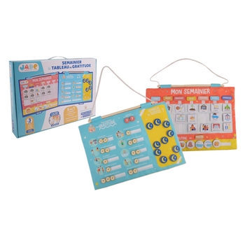 Montessori - Semainier et Tableau de Gratitude