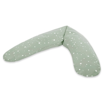 Theraline Schwangerschafts- und Stillkissen Dodo Sterne salbei 170 cm