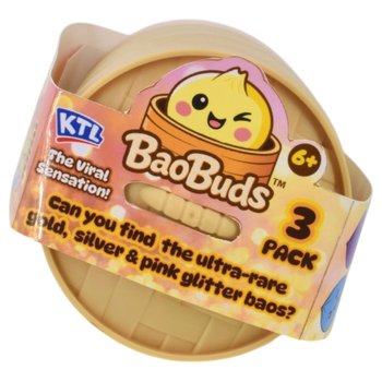 Squishy Mini Stackable Bao Bun Fidget Toys 3 Pack Assortment