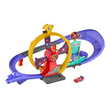 Disney Pixar Cars Lightning McQueen Celebration Raceway Playset