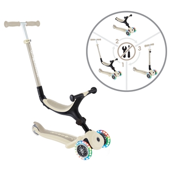Globber - Trottinette Go Up Foldable Plus - Sable