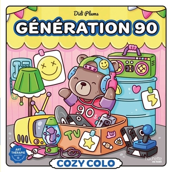 Cozy Colo - Livre de Coloriage Génération 90