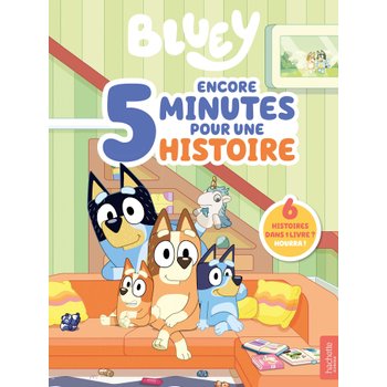 Bluey - Livre Encore 5 Minutes Pour une Histoire