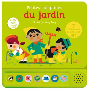 Livre Sonore Les Petites Comptines du Jardin