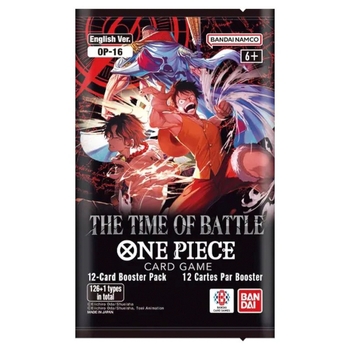 One Piece Karten Time of Battle Booster Pack sortiert