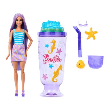 Barbie Pop Reveal Sea Slushy Series Purple Doll
