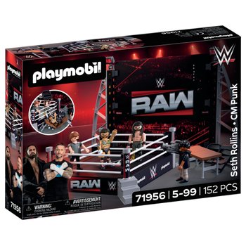 PLAYMOBIL 71956 WWE RAW Ring Collectors Set