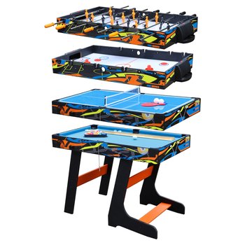 4ft Foldable 4-in-1 Games Table