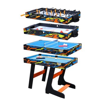 4ft Foldable 4-in-1 Games Table