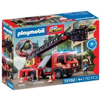 Playmobil - City Action 72192 Camion de Pompiers Grande Échelle