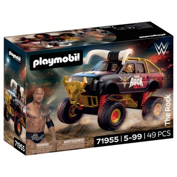 PLAYMOBIL 71955 WWE The Rock Monster Truck