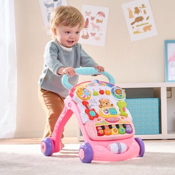 VTech First Steps Baby Walker Pink