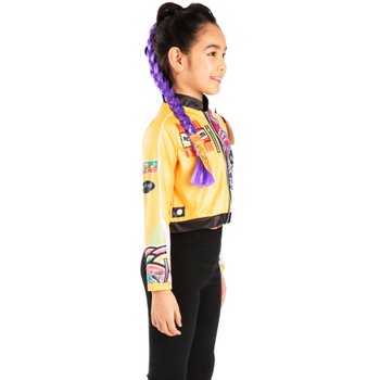 KPop Demon Hunters - Déguisement Tresse et Veste de Rumi - Taille 6-8 Ans