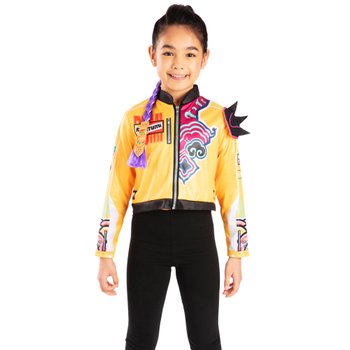 Netflix KPop Demon Hunters Costume Rumi Jacket and Braid Dress-Up Set