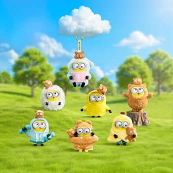 Minions - Peluches Bob & Tim Meilleurs Amis pour la Vie - Modèle Surprise