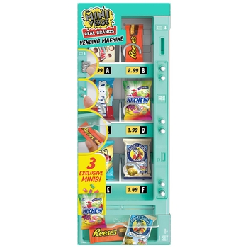 MGA's Miniverse Real Brands Vending Machine Teal