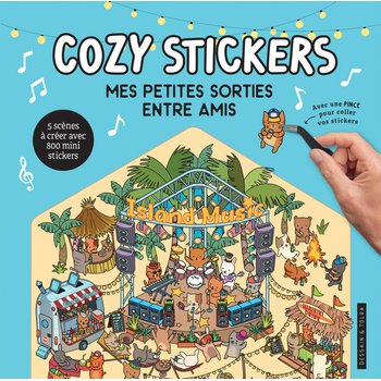 Cozy Stickers - Mes Petites Sorties Entre Amis