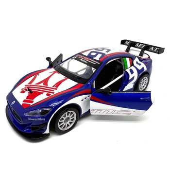 1:32 Maserati GranTurismo MC GT4 Diecast Pull-Back Car