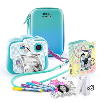 Photo Creator - Appareil Photo Instantané Deluxe - Turquoise
