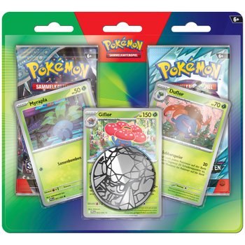 Pokémon Sammelkartenspiel Set mit 2 Boosterpacks
