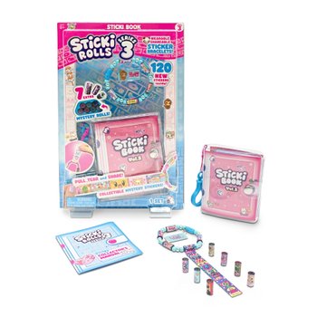 Sticki Rolls Sticki Book with 120 Stickers Series 3
