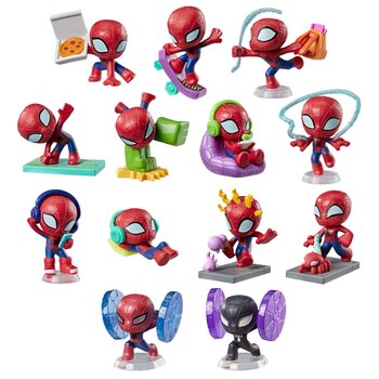 Marvel - Spider-Man Figurine Vie d'Araignée 3 cm - Modèle Surprise
