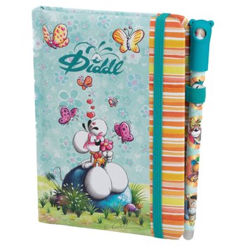 Diddl - Carnet A6 et Stylo - Modèle Aléatoire