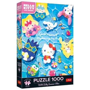 Trefl Premium Plus Puzzle Hello Kitty and Friends 1000 Teile