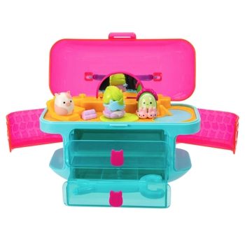 Original Squishmallows Squish-a-longs Mini-Squish GRWM Playset