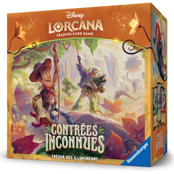 Disney Lorcana - Coffret Trésor des Illumineurs Série 12 Contrées Inconnues